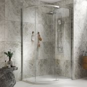 Kudos Pinnacle 8 1000 x 800mm Offset Quadrant Shower Enclosure