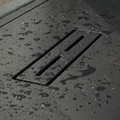 Kudos Connect 2 900mm Quadrant Shower Tray - Slate Finish