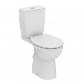 Ideal Standard Eurovit+ Comfort Height Close Coupled WC with Soft Close Seat - Stock Clearance
