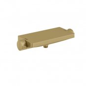 Britton Bathrooms Hoxton Brushed Brass Thermostatic Shower Valve Body