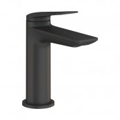 Britton Bathrooms Greenwich Monobloc Matt Black Basin Mixer