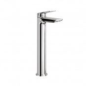 Britton Bathrooms Greenwich Tall Monobloc Chrome Basin Mixer