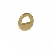 Britton Bathrooms Hoxton Brushed Brass Overflow Ring