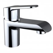 Essential Napo Mono Basin Mixer Tap with Waste, Chrome