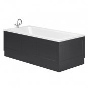 Essential Maine 1800mm Front Bath Panel, Graphite Grey