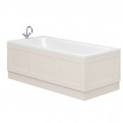 Essential Maine 1700mm L Shaped Front Bath Panel, Cashmere Ash