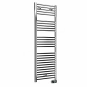 Essential Straight Electric Evo Chrome 920 x 480mm Towel Warmer