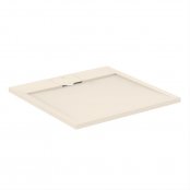Ideal Standard i.life Ultra Flat S 800 x 800mm Square Shower Tray with Waste - Sand
