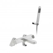 Vado Life Thermostatic Deck Mounted Bath Shower Mixer with Shower Kit