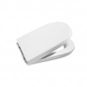 Roca Meridian-N Soft Close Compact Toilet Seat - White