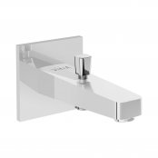 Vitra Root Square Spout with Hand Shower Outlet - Chrome