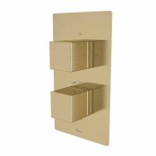 Tavistock Index Dual Function Shower Valve - Brushed Brass
