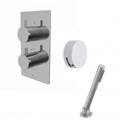 Tavistock Quantum Dual Function Shower Valve with Bath Filler & Handset - Chrome