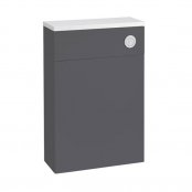 Tavistock Cadence Back to Wall Toilet Unit & Worktop - Storm Grey