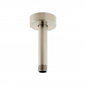 Vado Individual Fixed Head Ceiling Mounting Shower Arm - Brushed Nickel 100mm (4")