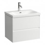 Laufen Lani Matt White 650mm 2 Drawer Vanity Unit