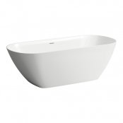 Laufen Lua 1700 x 750mm Freestanding Marbond Bath - White