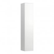 Laufen Sonar 1600mm Matt White 1 Door Tall Cabinet - Right Hand