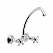 Vado Axces Victoriana Wall Mounted Kitchen Mixer