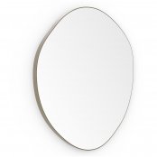 Origins Living Oslo 800mm Organic Mirror - Brushed Bronze