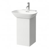 Laufen Ino Matt White 320mm Aluminium Vanity Unit with Push / Pull Hinged Door - Left Hand