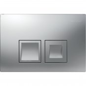 Geberit Delta 35 Matt Chrome Dual Flush Plate