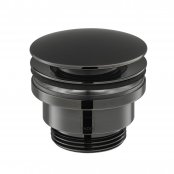 Vado Individual Omika Noir Universal Basin Waste - Polished Black
