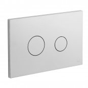 Vado Cameo Round Button Flush Plate - Chrome