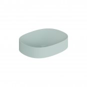 Vado Cameo Oval Countertop Basin - Cove Blue