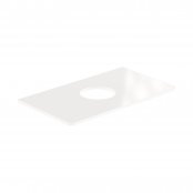 Vado Cameo 800mm Worktop - Gloss White