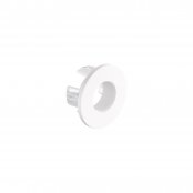 Vado Cameo Ceramic Basin Overflow Cover - Matt White