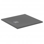 Ideal Standard Ultra Flat S+ 900 x 900mm Grey Square Shower Tray