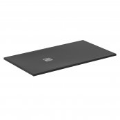 Ideal Standard Ultra Flat S+ 1600 x 900mm Black Rectangular Shower Tray