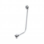 Perrin & Rowe Bath Waste and Overflow With Exposed Pipes - Chrome
