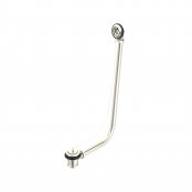 Perrin & Rowe Bath Waste and Overflow With Exposed Pipes - Pewter