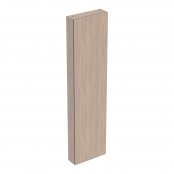 Geberit VariForm 1800mm Slimline Tall Cabinet with Internal Mirror - Oak