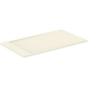 Ideal Standard i.life Ultra Flat S 1600 x 800mm Rectangular Shower Tray with Waste (On Short Side) - Sand