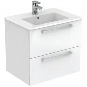 Ideal Standard Tempo 600mm Wall Mounted White Gloss Vanity Unit