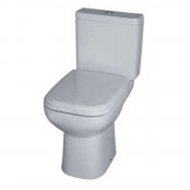 Essential Violet Close Coupled WC inc Soft Close Seat