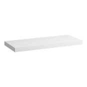 Laufen Lani 1200mm Countertop with Installation Brackets (without Cut-Out) - Matt White