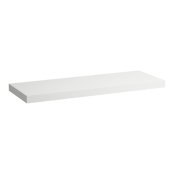 Laufen Lani 1400mm Countertop with Installation Brackets (without Cut-Out) - Matt White