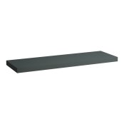 Laufen Lani 1600mm Countertop with Installation Brackets (without Cut-Out) - Traffic Grey