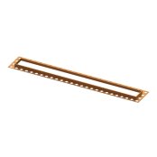 Abacus Elements 600mm Linear Waste Finishing Trim - Brushed Bronze