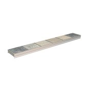 Abacus Elements 300mm Linear Waste Cover Plate - Tileable