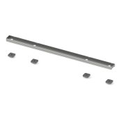 Abacus Elements 700mm Linear Waste Cover Plate - Tileable