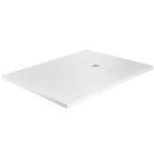 Just Trays Naturals 1400 x 700mm Stone Rectangular Shower Tray - Malham Grey