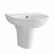 Scudo Deia / Belini 450 x 360mm 1 Tap Hole Basin - White