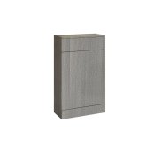 Scudo Ambience 500 x 245 x 828mm Floorstanding WC Unit - Grey Oak