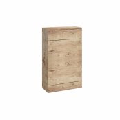 Scudo Ambience 500 x 245 x 828mm Floorstanding WC Unit - Rustic Oak