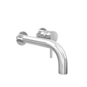 Scudo Core Wall-Mounted Basin Tap - Chrome